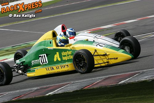 Vuik Jr. en Jeroen Mul kwamen elkaar regelmatig tegen in de tweede race